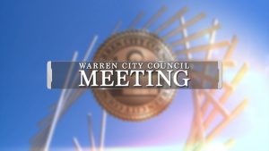 warren city council meeting logo